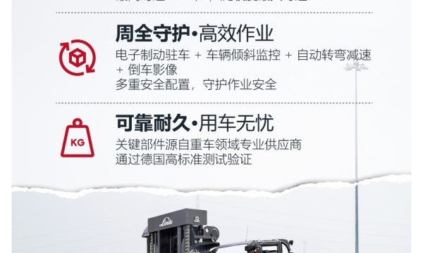 油转电时代，重载物料搬运新标杆 | 20-32吨林德高压锂电平衡重叉车震撼来袭