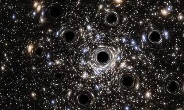 宇宙中最大的黑洞，亮度远超银河系，所在星系或许已被其吞噬